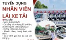 THÔNG BÁO TUYỂN DỤNG NHÂN VIÊN LÁI XE TẢI
